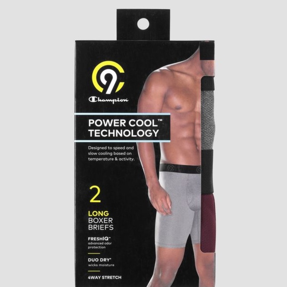 C9 Champion • 2 Pack Men’s Long Boxer Briefs